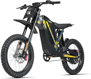 cysum V9 Ultra E-Bike Herren, 17 Zoll Elektrofahrrad mit 48V 20Ah Lithium Akku, E-Motorrad mit hydraulischer Scheibenbremse und Vollfederung