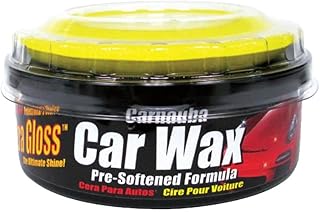 HS Carnauba Car Wax Paste Ultra Gloss 8oz