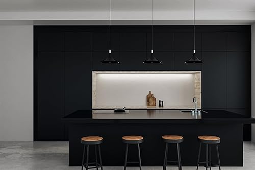 Miniatura 8 de Papel Tapiz Negro Despegar y Pegar 16 pulgadas x 393.7 pulgadas Papel de Contacto Mate Removible Impermeable Negro Papel Tapiz Despegar y Pegar