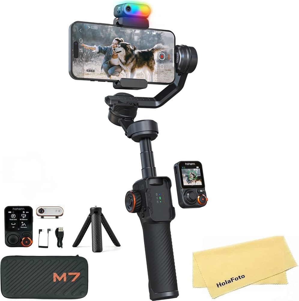 Amazon.co.jp: hohem M7 スマートフォン用 AI トラッキング