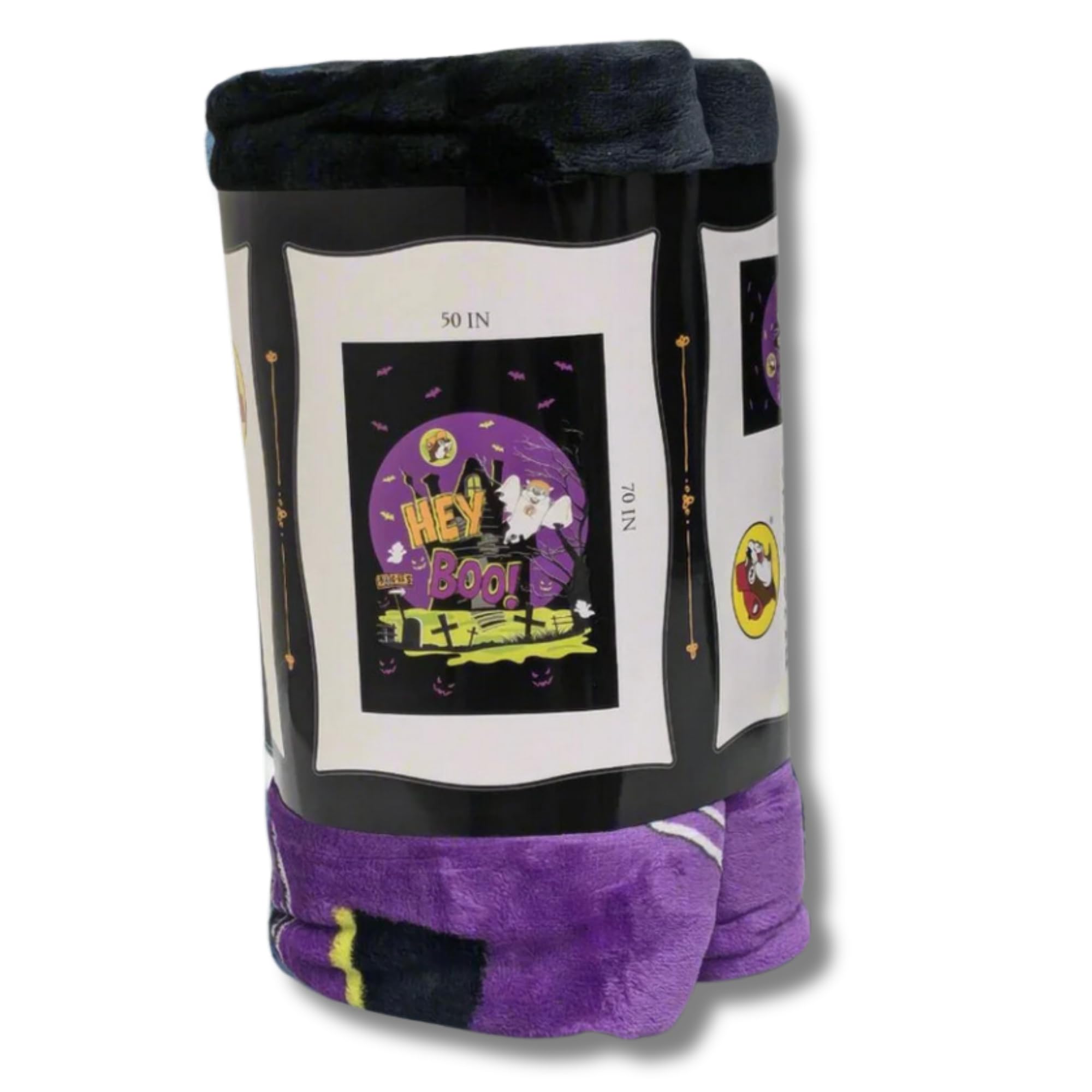 Buc-ee's 'Hey Boo!' Halloween Blanket | Soft & Cozy Blanket 50x70
