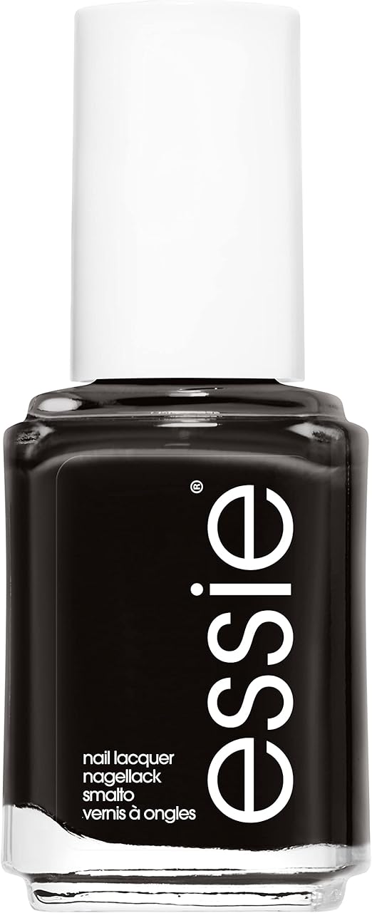 essie Original Nail Polish, 88 licorice, Dark Black Nail Polish, 13.5