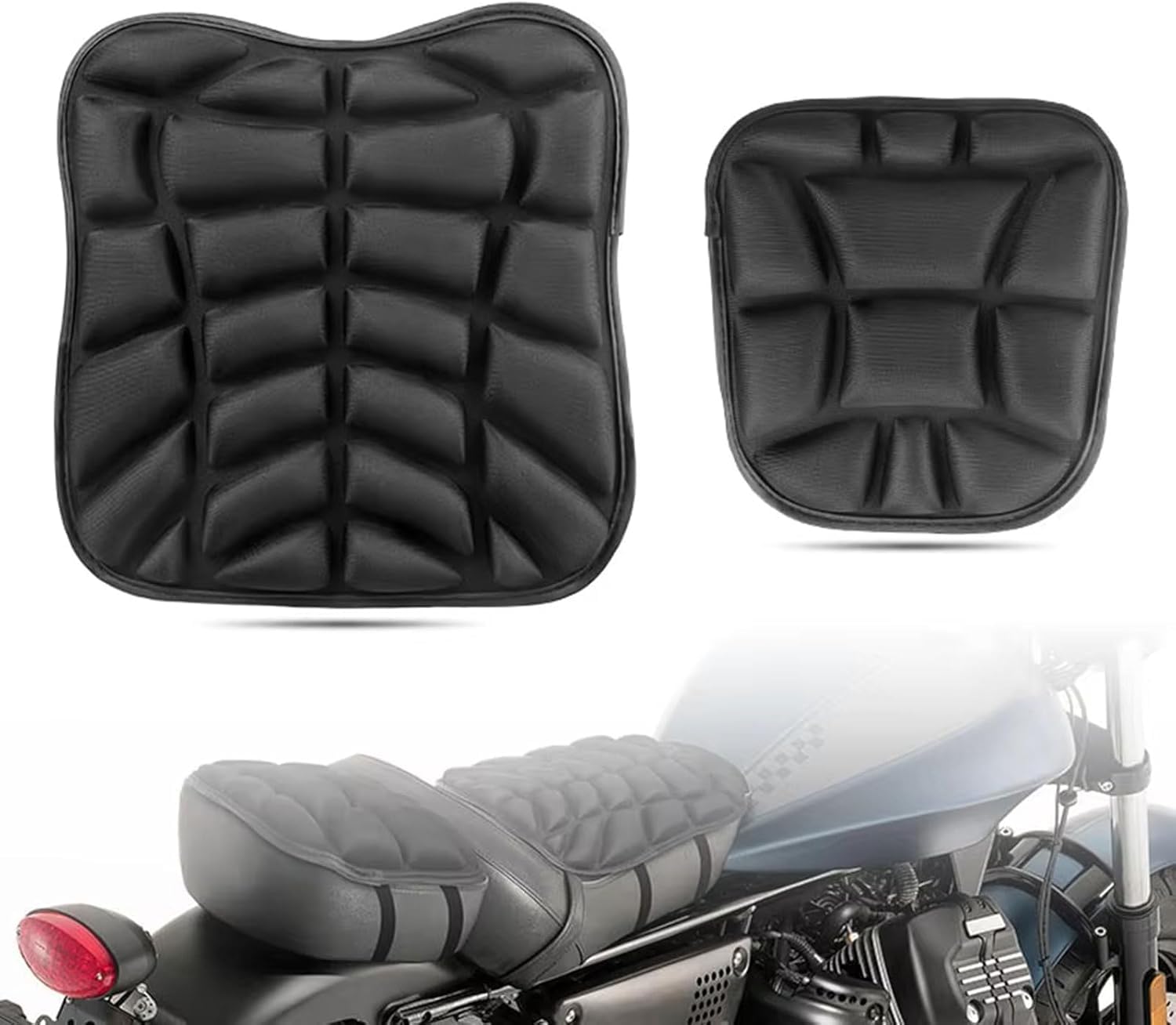 Coussin de selle moto de voyage Versys 650 absorbant et respirant pour long trajet