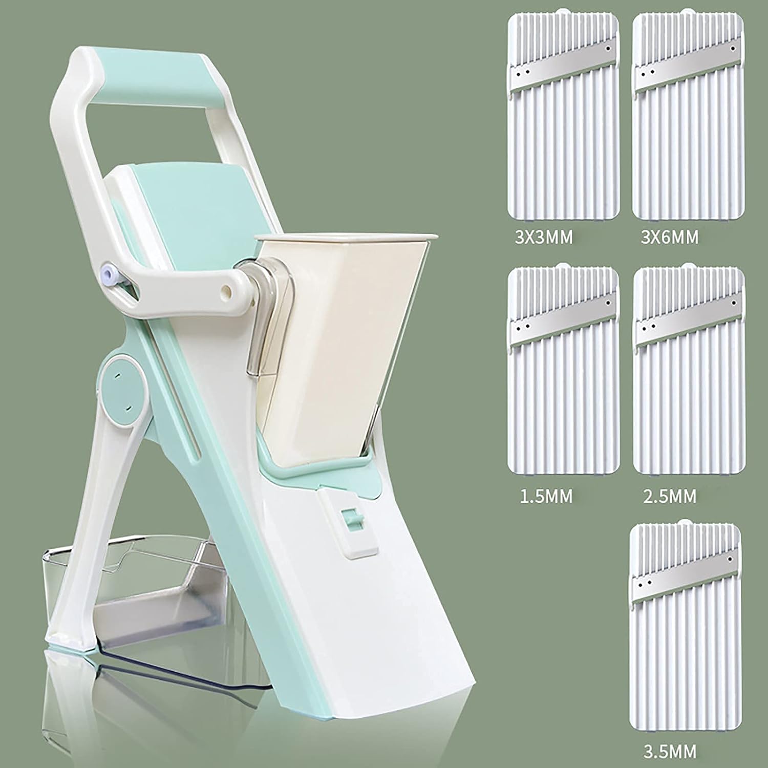 Made meat Mangolincut meat machine vegetable shredder safety handle adjustable food shredder vegetable shredder Manta Linche meat fire pan cutting meat machine