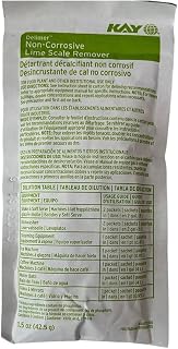Lime Scale Remover 1.5 OZ Powder, Non-Corrosive (Compatible with KAY) - 12 pk