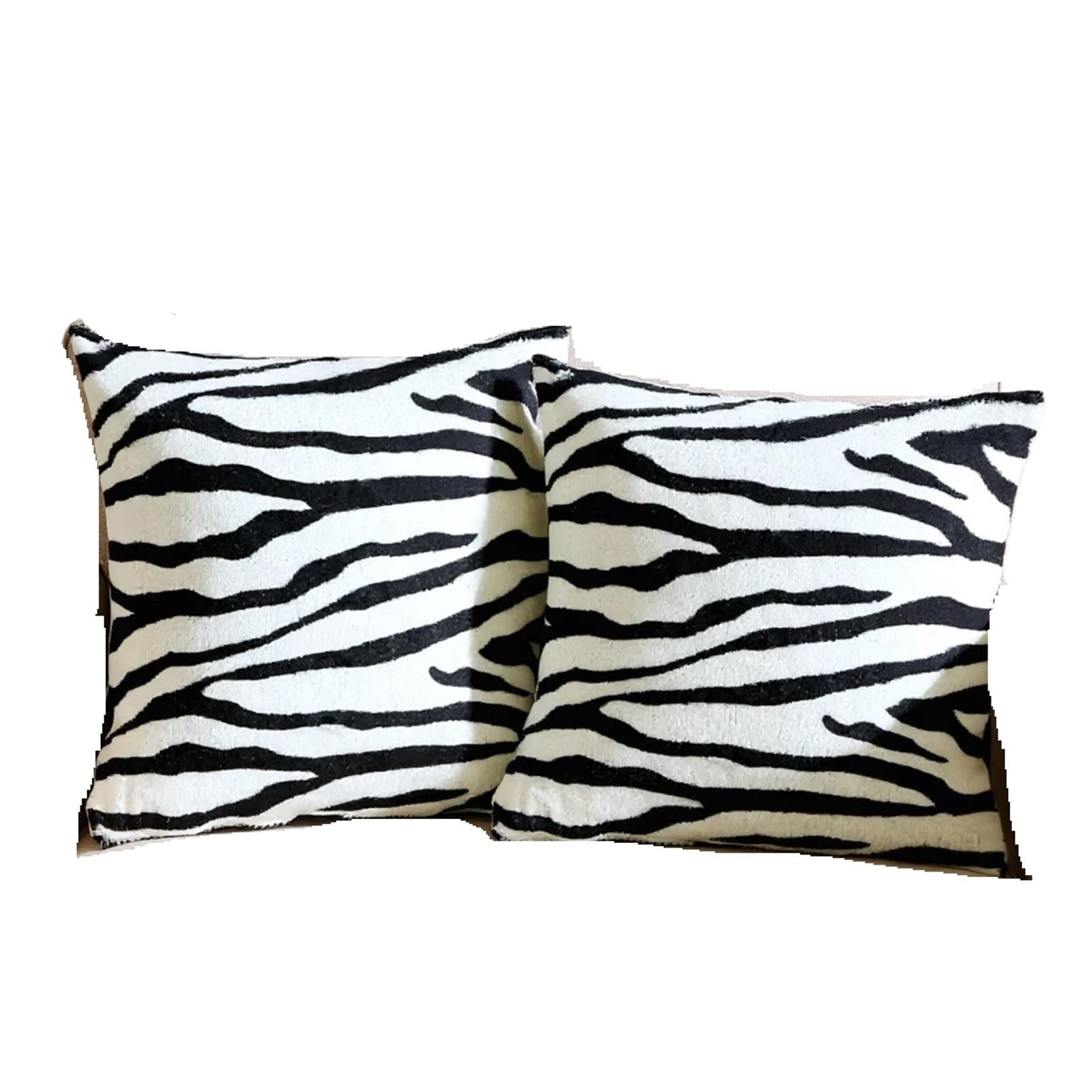 2pc Plush Pillowcase, Comfortable And Soft Leopard Print Throw Pillow Covers, Modern Personalized Decoration Square Pillowca(Color7)