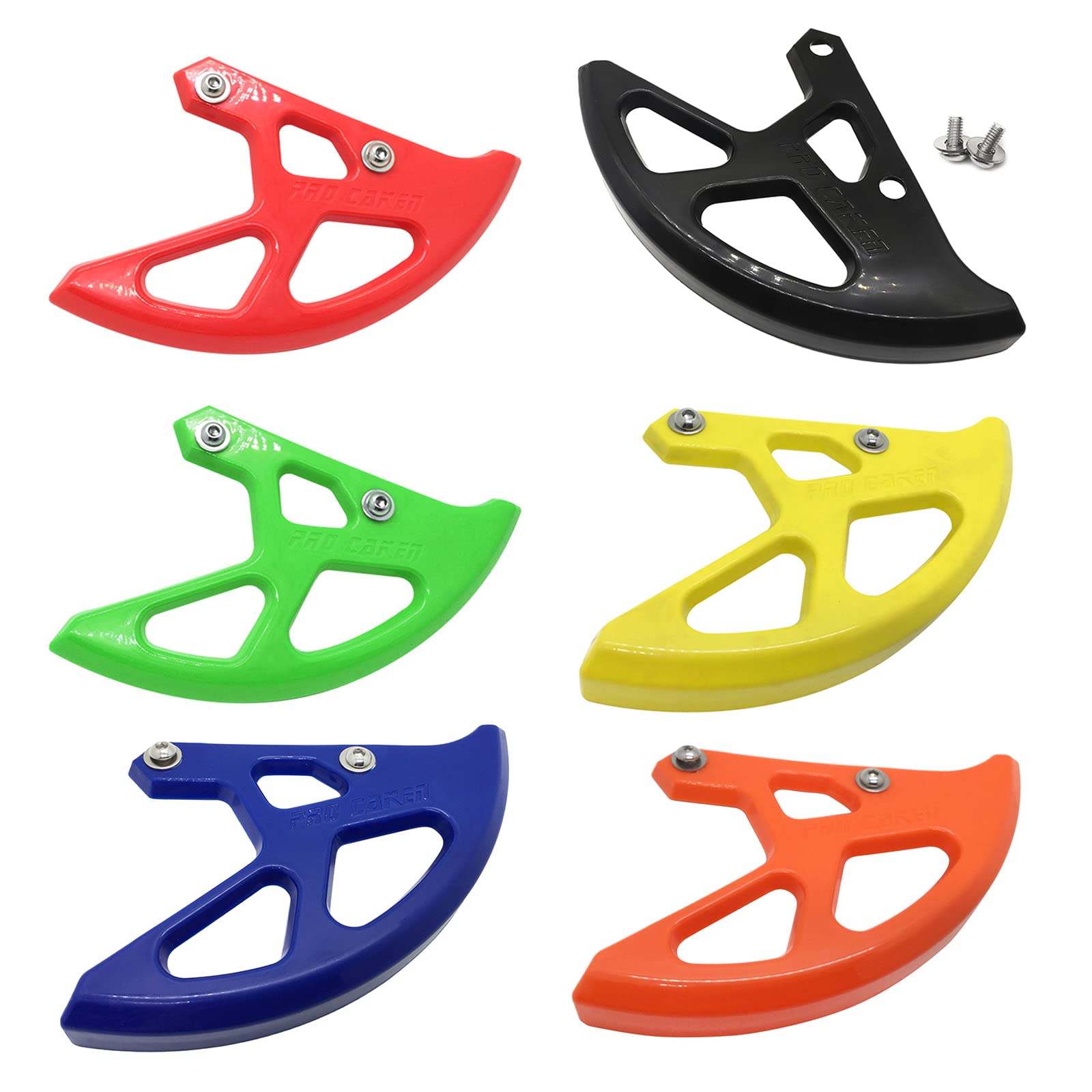 Freno posteriore Disco Guard Cover Protector Dirt Bike Parti del motociclo Adatto per CRF 250 450 R X RX CRF250R CRF450R CRF450X protezione alluminio guard disc guard protector billet dirt bike moto