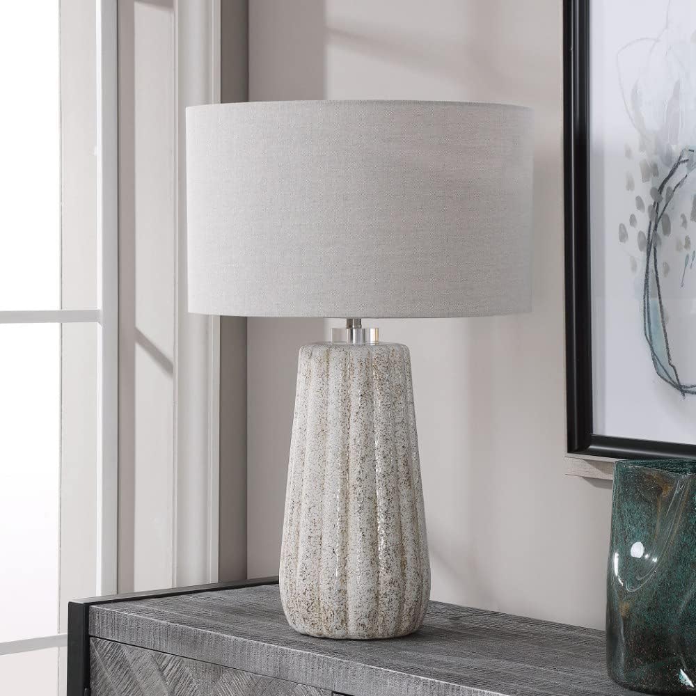 Uttermost Pikes - 1 Light Table Lamp - 17 inches Wide by 17 inches deep