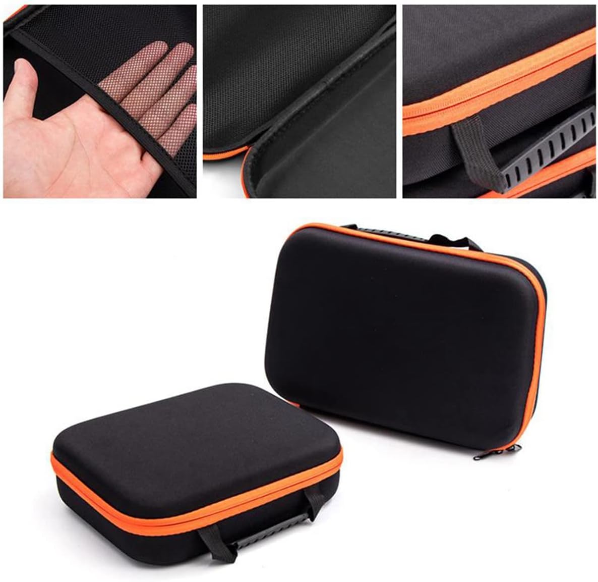 Waterproof Tool Bag Shockproof Tool Box Electric Drill Carry Case Oxford Cloth Bag for Electrician Hardware 33X22.5X9Cm