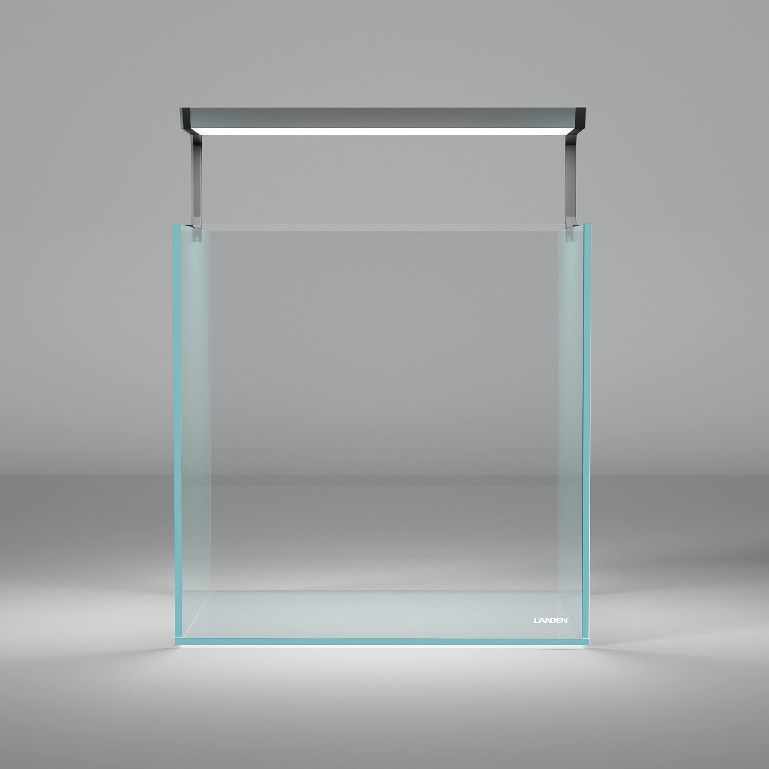 LANDEN AQUABRITE 30 LED Aquarium Light RGB+W for 11.81in (30cm) Rimless Freshwater Fish Tanks - Full Spectrum Lighting with Adjustable Brightness with Controller