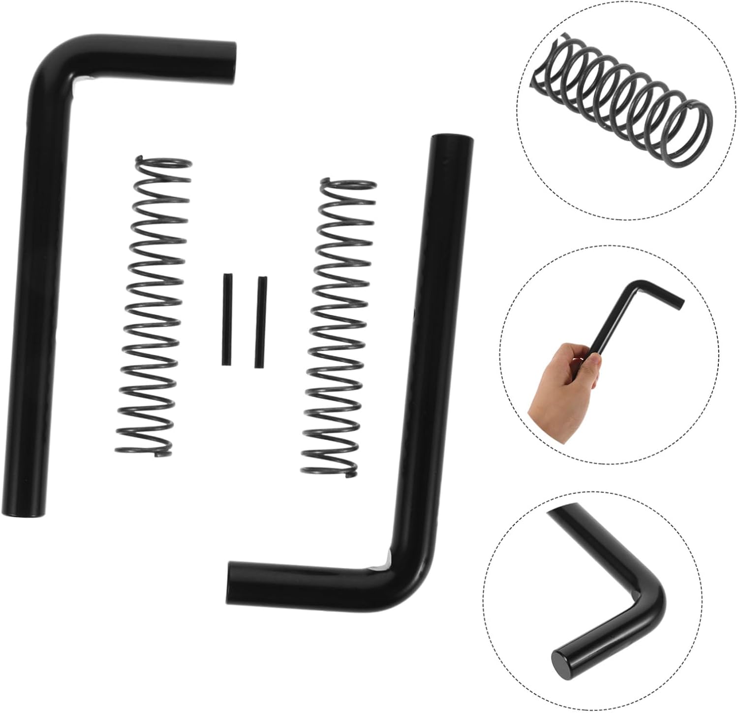 CHILDWEET Trailer Door Spring Latch Kit Utility Rv Trailer Lift Gate Latches Spring Kit for