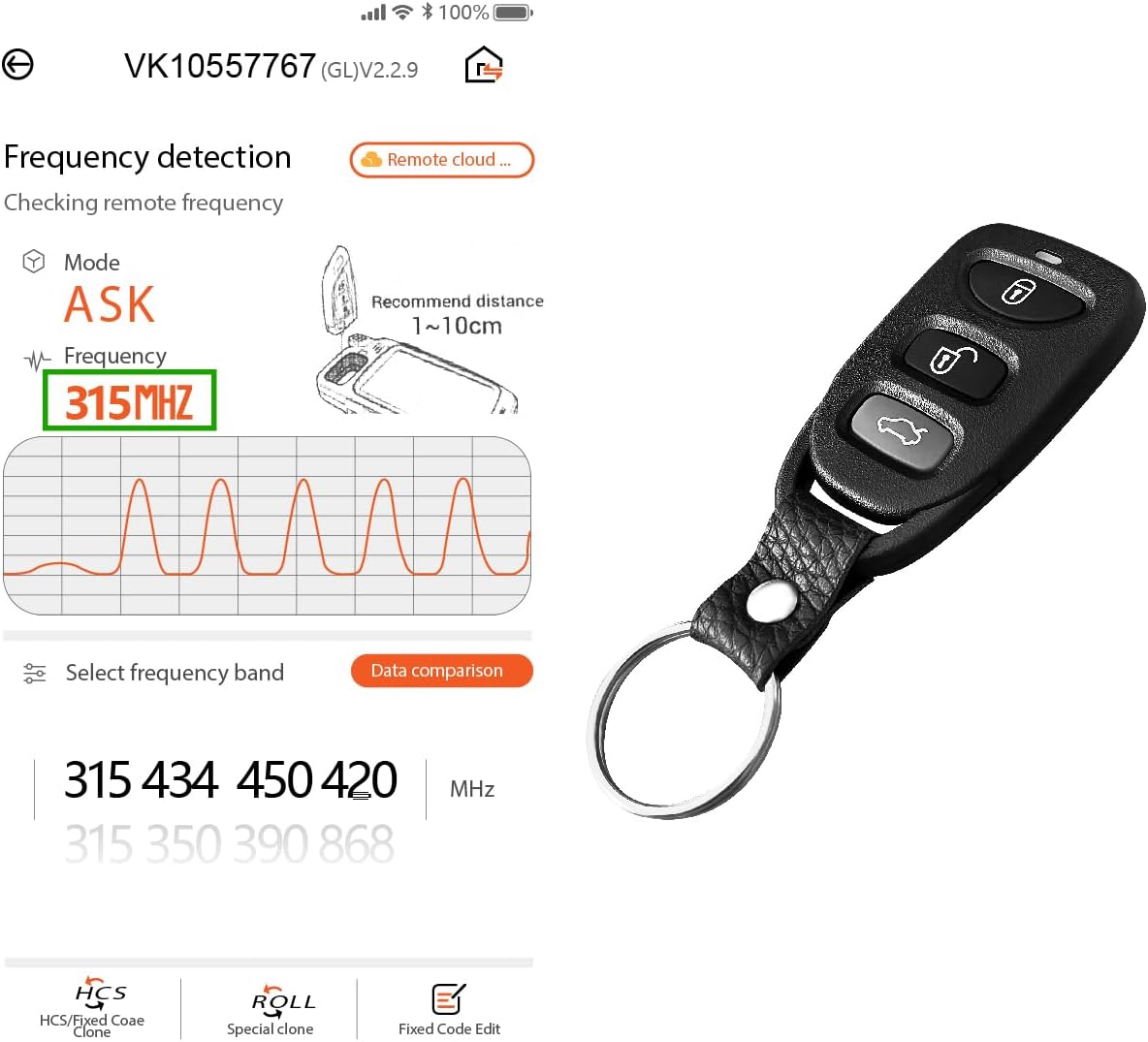 2 Keylessbest Replacement for 2007 2008 2009 2010 Hyundai Sonata Elantra Sedan Kia Optima Key Fob Remote Control OSLOKA-310T 4 Buttons 315MHz