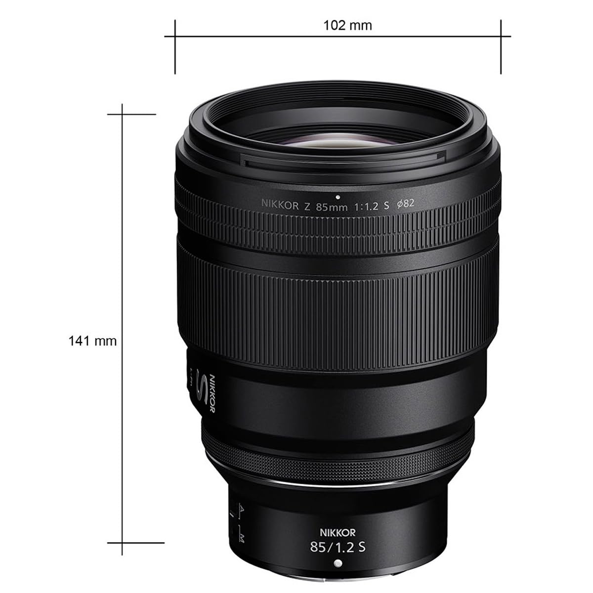 Amazon.co.jp: Nikon NIKKOR Z 85mm f/1.2 S ブラック | Nikon Z用85mm