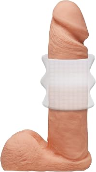 Doc Johnson GoodHead - Helping Head Silicone - Ultimate BJ Helper - 2 inch Super-Soft Silicone Stroker, for Handheld Use During Fellatio, for Adults Only, Frost