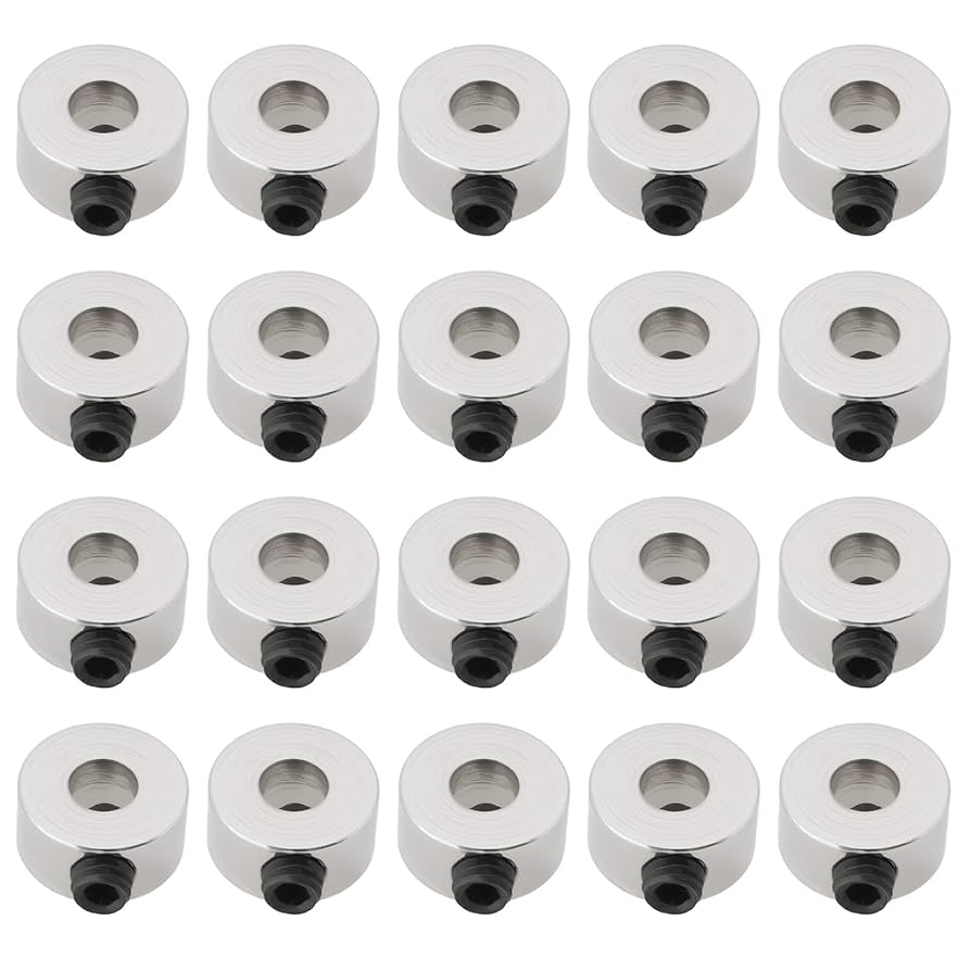 SING F LTD 20 PCs 3mm Quick Release Locating Rings Metal Clamping