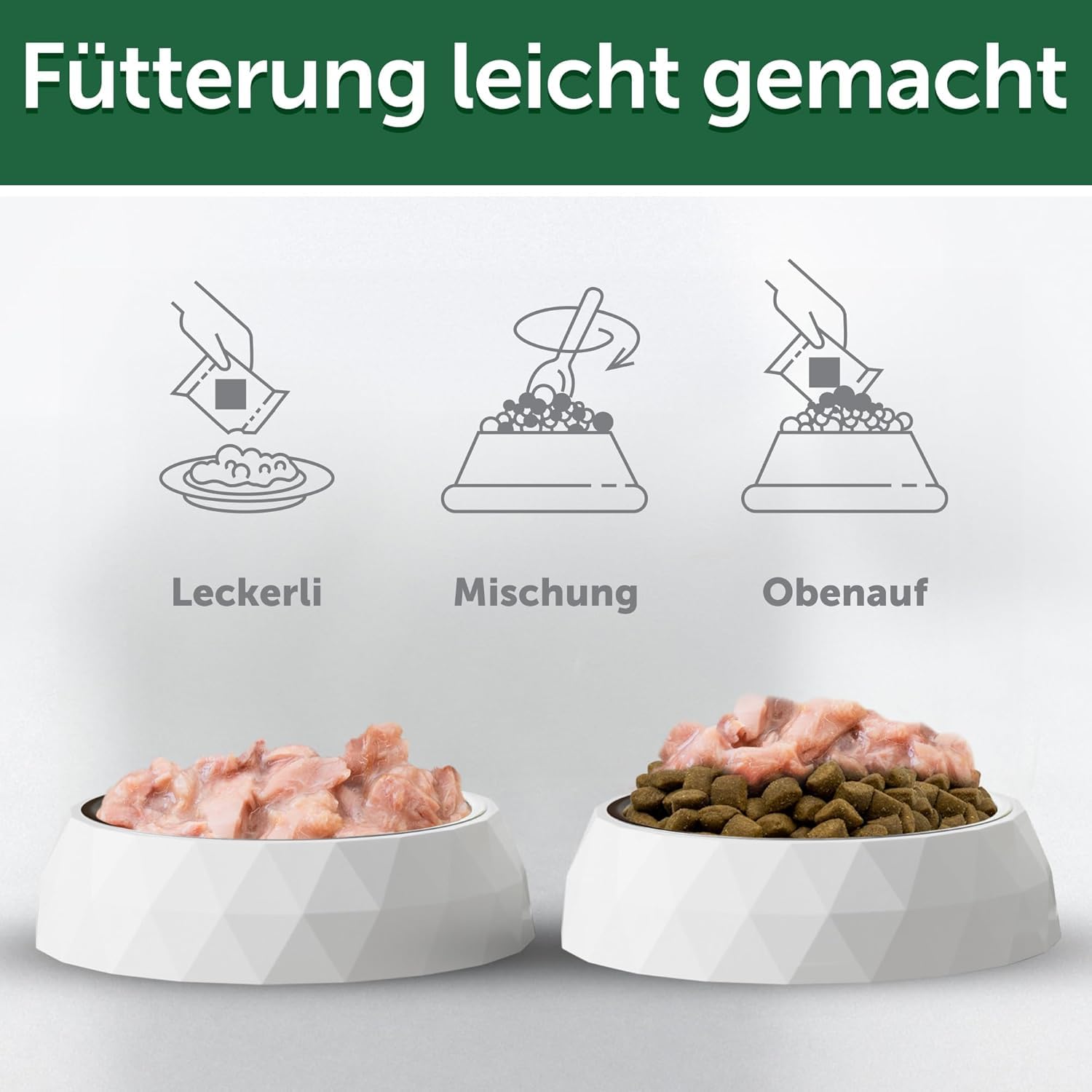 Nature’s Protection Superior Care Hundenassfutter mit Thunfisch & Lachs - Hundefutter ohne Getreide & hypoallergen - Für weiße erwachsene Hunde - Haut & Fellpflege - Reduziert Tränenflecken (24 x 70g)