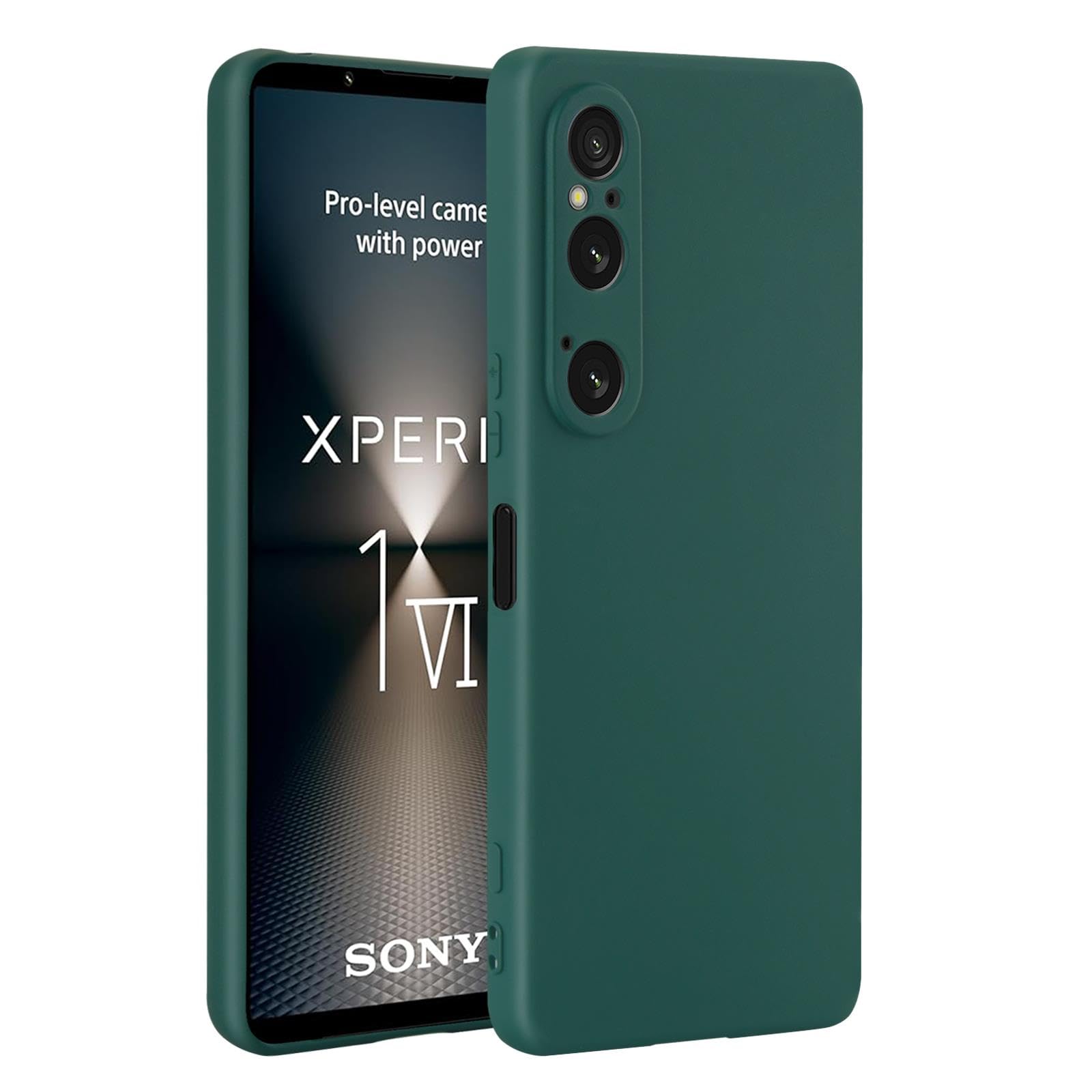 Buy 32nd Liquid Silicone Case Cover for Sony Xperia 1 VI (2024) With 2