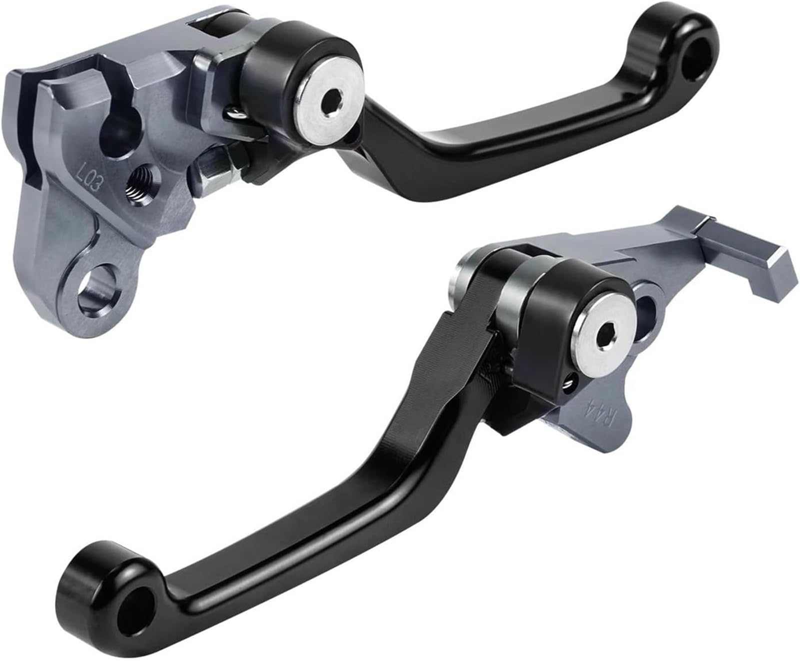 Palanca de embrague freno de aluminio resistente para motocicleta XR 650L baoquan