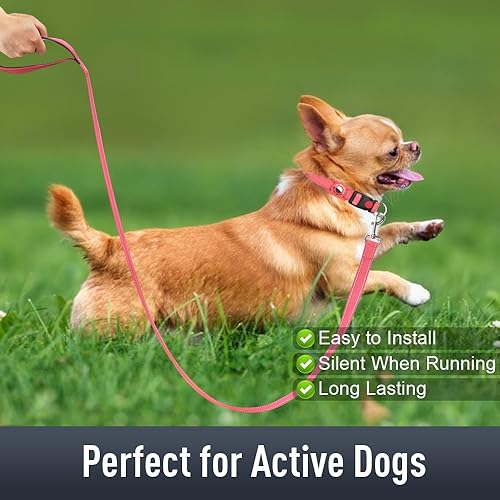 Miniatura 3 de Airtag - Collar de perro para cachorros, collares reflectantes con soporte AirTag, hebilla de bloqueo de seguridad y acolchado suave, collar de