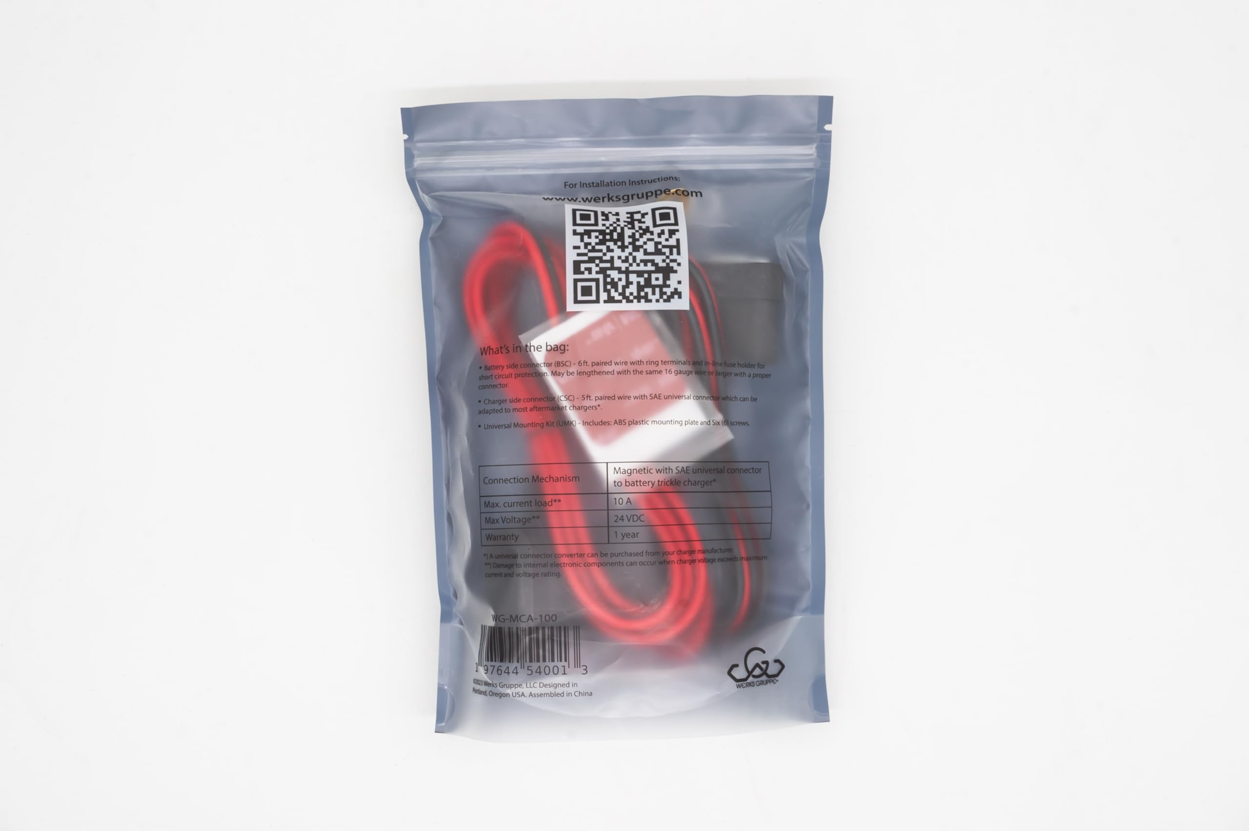 Amazon.com: ChargeSafe - Magnetic Trickle Charger Adapter | 6V