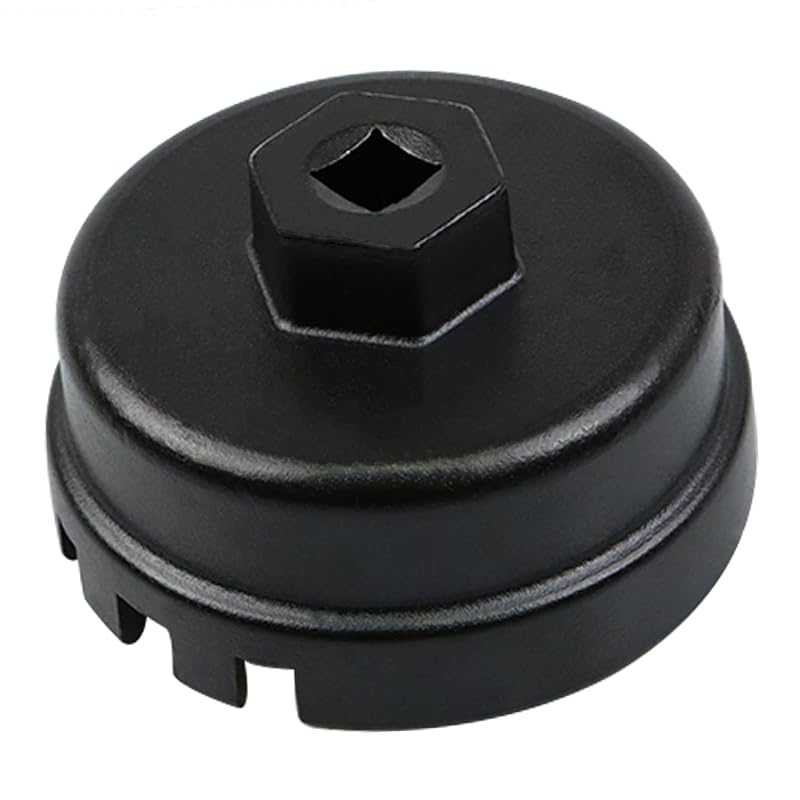 Chave para Filtro de Óleo 64 mm com 6 Encaixes e Acionamento de 3/8 pol. para Motores 1.8 L de 4 Cilindros VKVXCLON