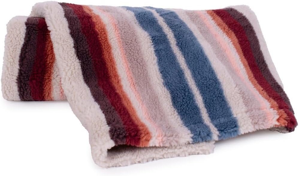Pendleton Berber Pet Blanket - Serape Rosewood