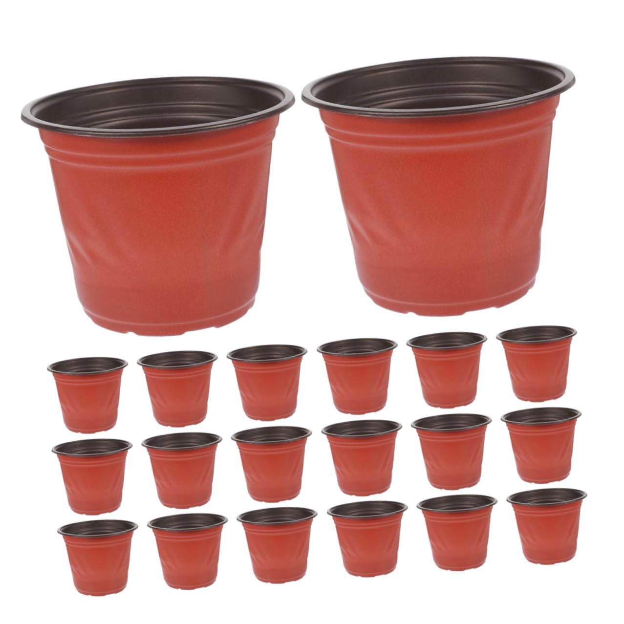Pots de pépinière anti-pourrissement avec drainage pour jeunes plants
