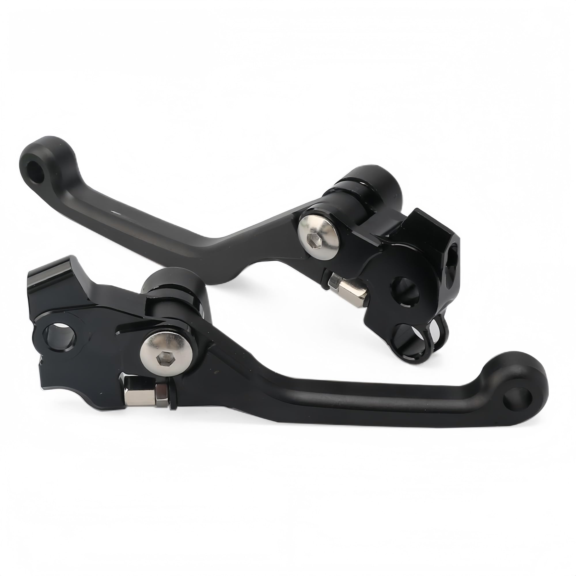 Palancas de embrague freno para evitar roturas en caídas de moto KX 250 450 negro