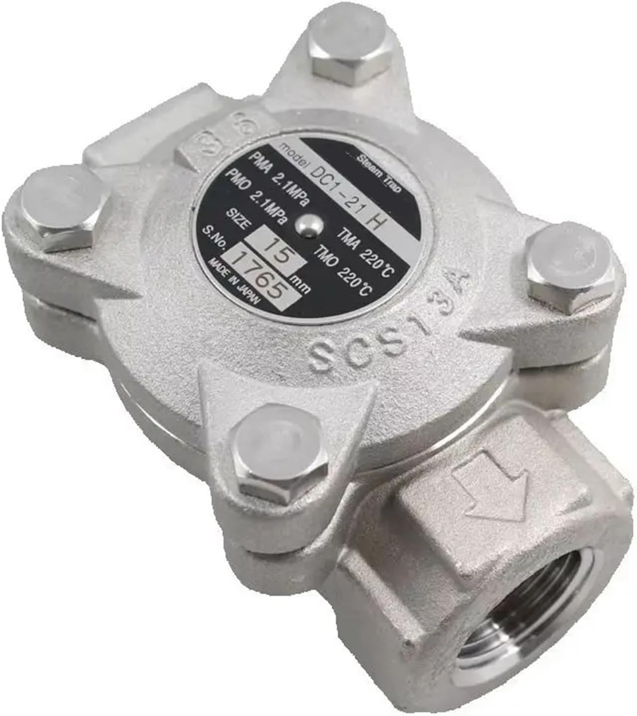 1Pcs Balanced Pressure Thermostatic Steam Trap,DC1-21H(DN15)