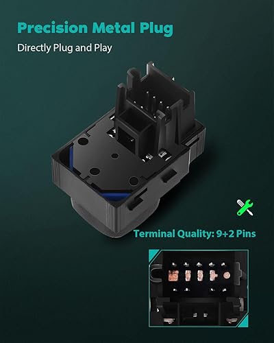 Miniatura 172 de 84840-08010 Trasero Trasero Puerta Elevadora Interruptor de la manija de la puerta del pestillo Botón de liberación de goma para 2004-2010