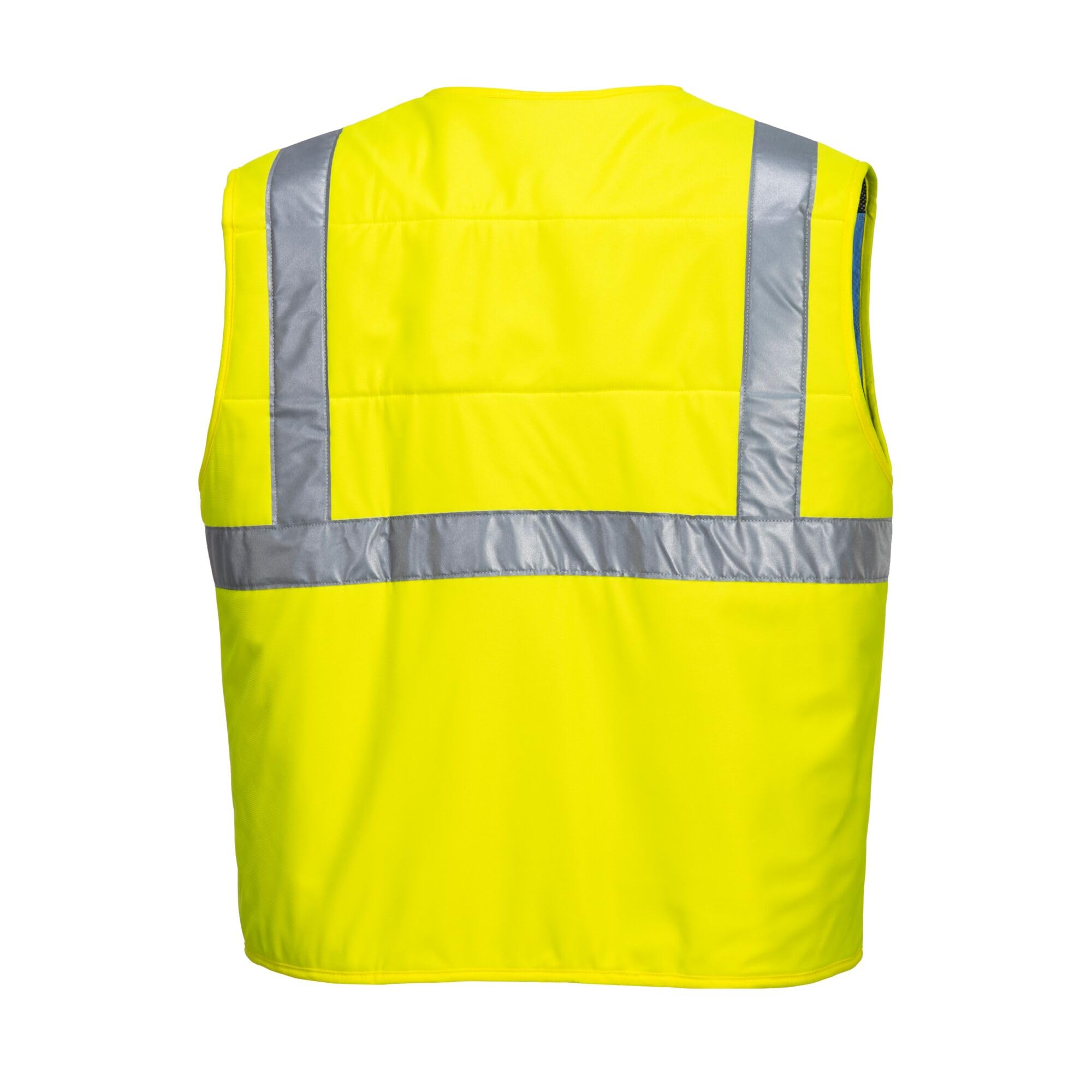 Portwest Chaleco Refrescante De Alta Visibilidad, Tamaño: L/XL, Color: Amarillo, CV02YERL/XL