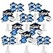 Big Dot of Happiness 2023 Blue Graduation Party Centerpiece Sticks - Showstopper Table Toppers - 35 Pieces