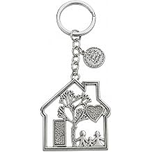 Home Keychain, Tree of Life Keychains Bag Charms for Women