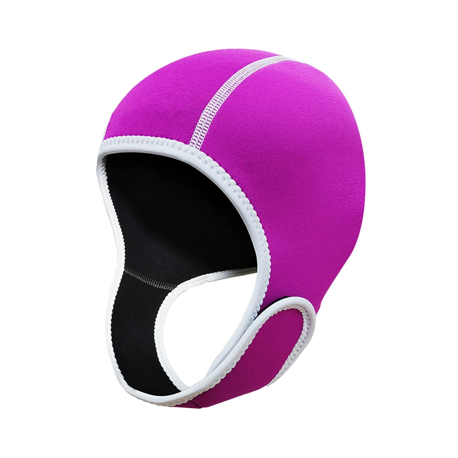 Capucha de buceo de neopreno de 2 mm para mujeres y hombres, color azul, grosor de 2 mm