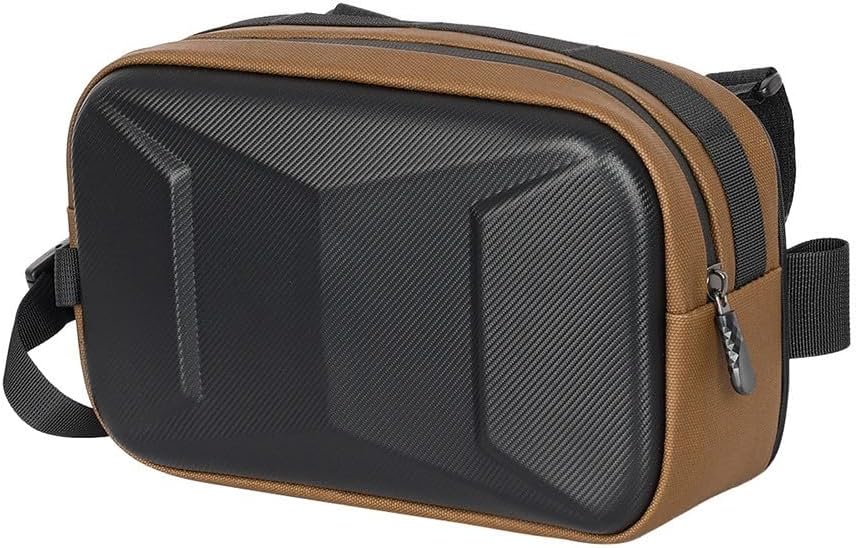 Bike Front Bag, Cycling Handlebar Beam Bag Top Tube Storage Pouch Hard Shell Bicycle Bag Front Beam Bag for Road Mountain Bike Ride