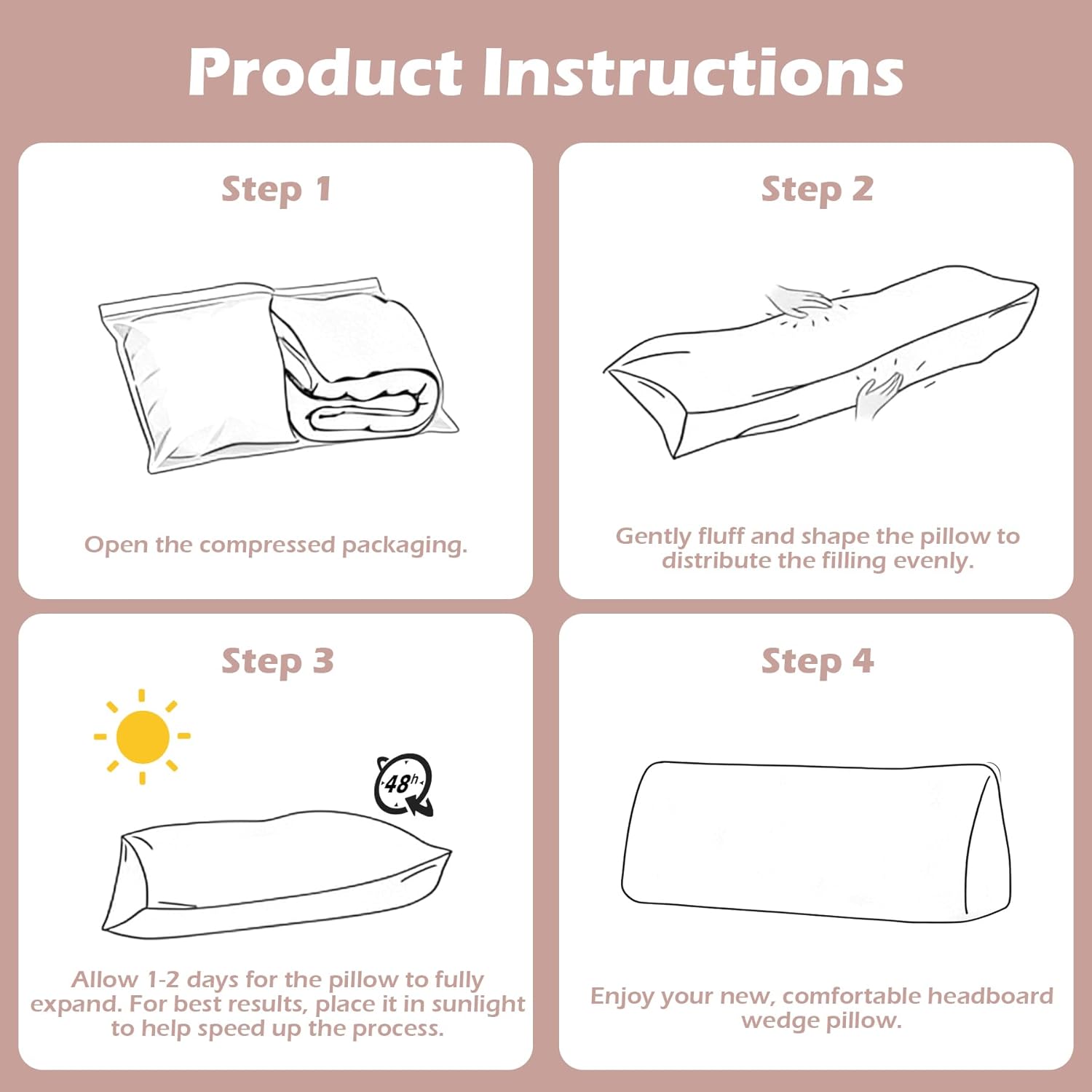 Headboard Pillow Queen, Triangle Bed Wedge Pillow for Headboard, Backrest Pillow for Sitting up, Reading, Working, Headboard Daybed Pillow with Removable Cover for Bed, Dorm Sofa, Dark Grey