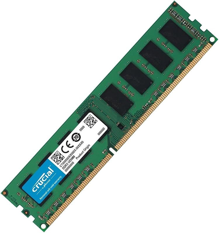 DIMM crucial de 8 GB y 240 pines, DDR3 PC3-12800,