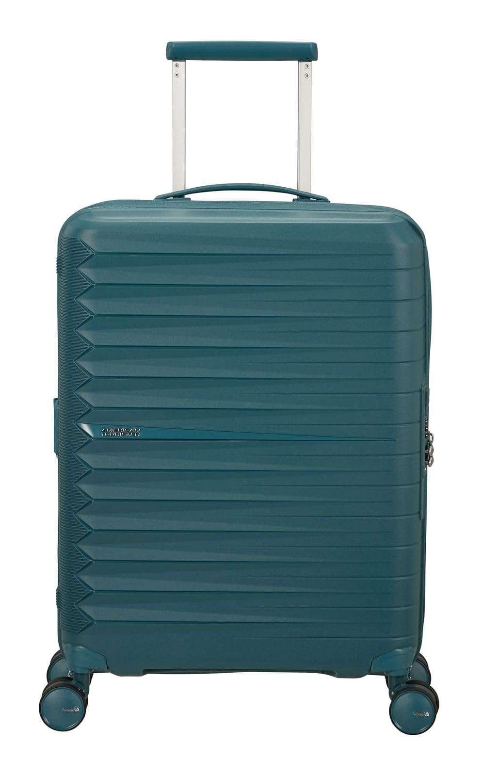 American Tourister carrello Fastforward Spinner 55/20 TSA EXP Trolley Totally Teal petrolio