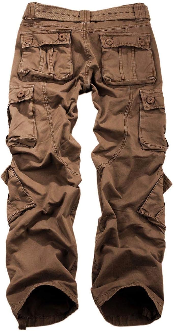 Match Men's Wild Cargo Pants 29 6064 Khaki