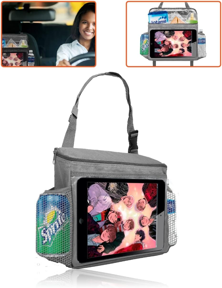 Trobo Backseat Car Organizer, Insulated Headrest Front Or Back Seat