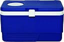 HRWIN 50 Liter Ice Box Cooler with Long Lasting Ice – Secure Lock System and Durable Design – Ideal for Travel, Picnic, Sports, Beach Parties and Outdoor Trips (1 Pcs) (Blue) gallery image