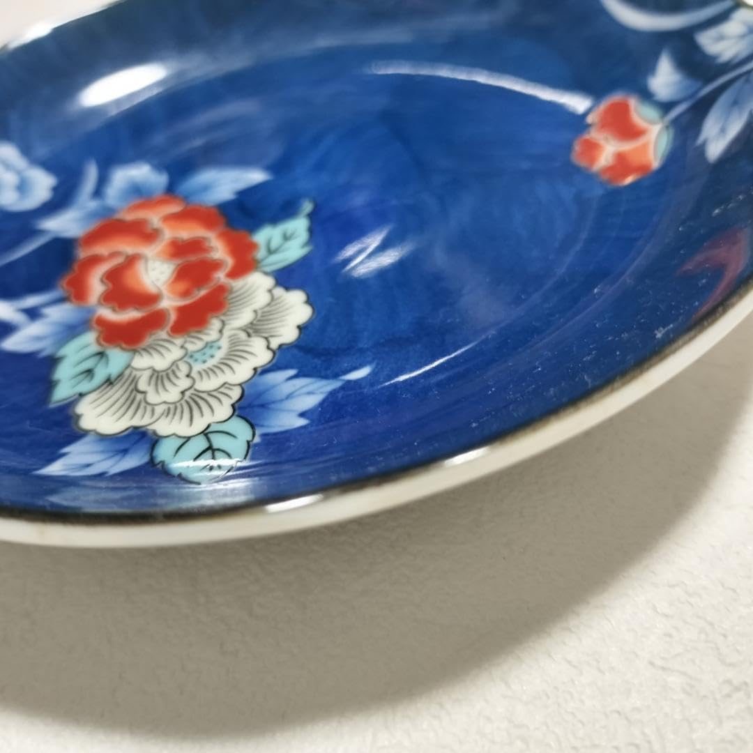 有田焼 - 有田焼　聖窯 新品　取り皿　小皿　5枚セット　和食器 青と白の花柄陶器皿 ふるさと納税 有田町 しん窯青花 組み合わせを楽しむ小皿 5枚
