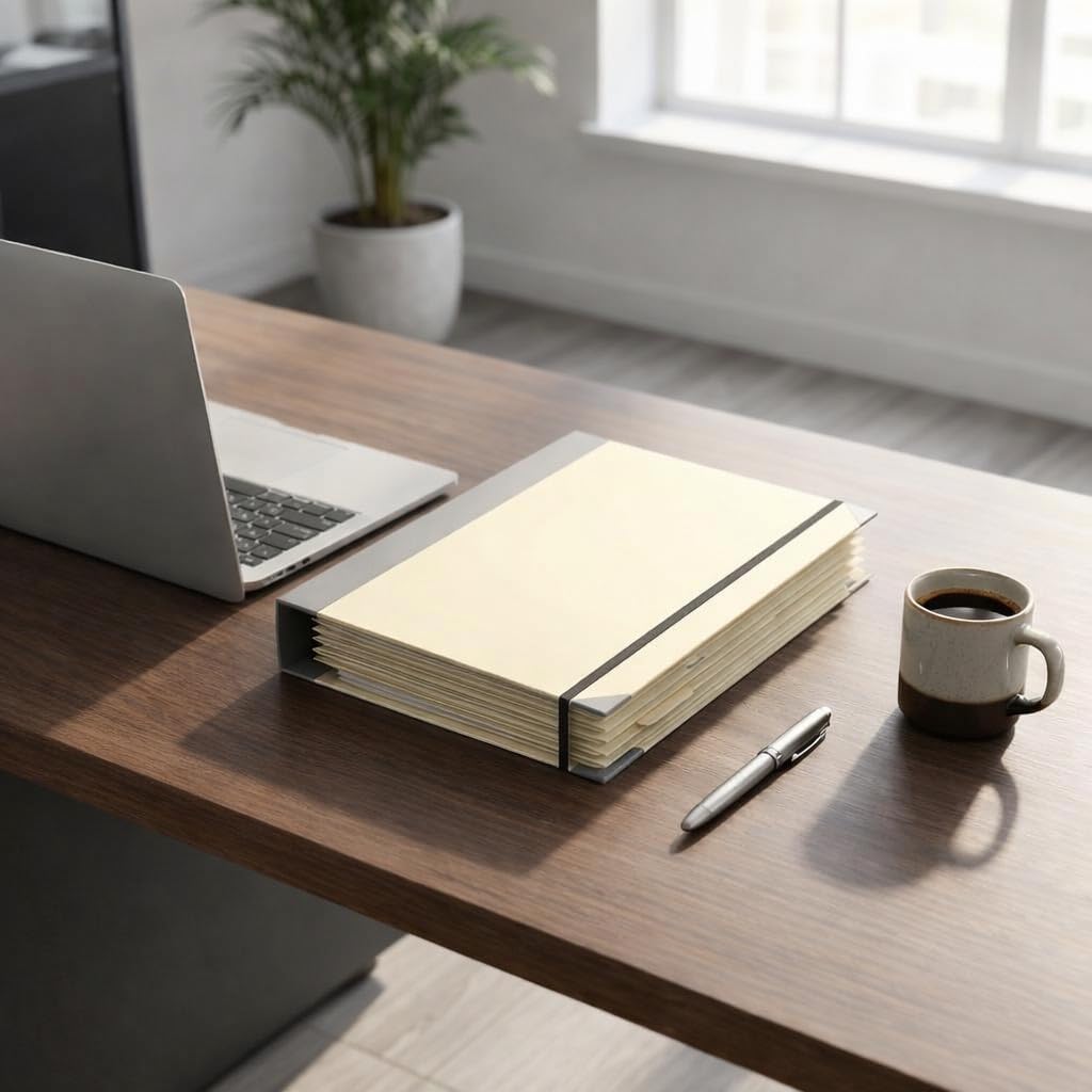 in Case I Die Binder Organizer with Labels Life Book Document Organizer Important End of Planner Portable If I Die Binder for Home RecordsLegal Medical Papers(Khaki)