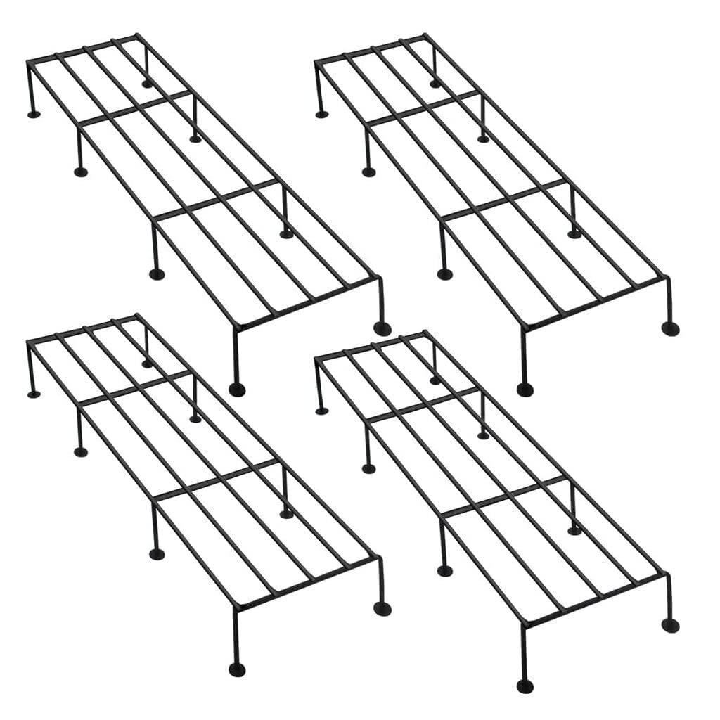 AYMH Spectacular Metal Stand for Plants | Plant Stands | Rectangular Metal Plant Stand, Pot Stand, Flower Pots - 24 inches for Indoor & Outdoor Use in Your Home and Garden Set of 4 (B0C9QGKJZV) Amazon Price History, Amazon Price Tracker