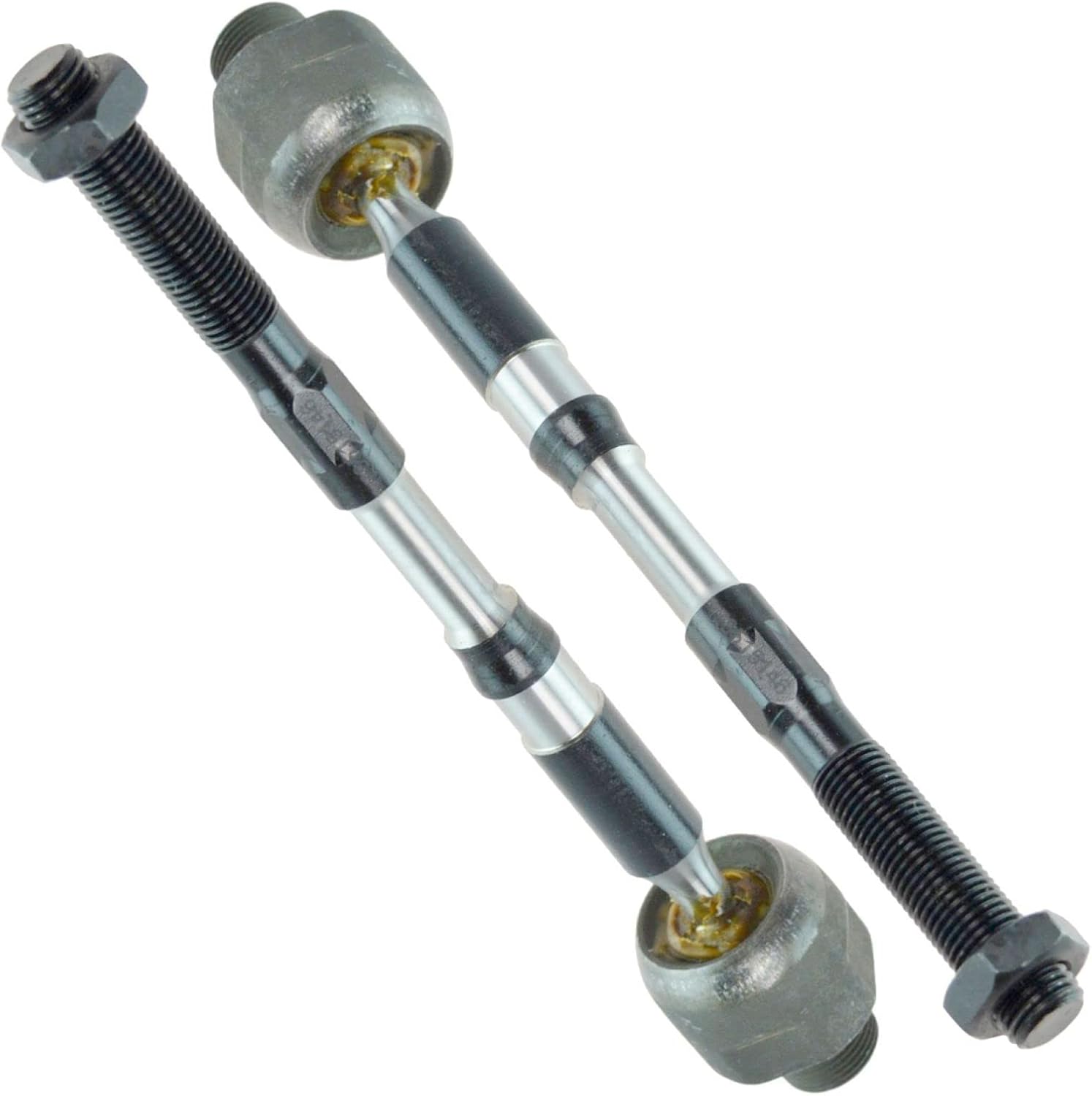 Front Steering Kit Steering Rack & Pinion Bellow Tie Rod Compatible with 2008-2013 Nissan Rogue 2014-2015 Rogue Select