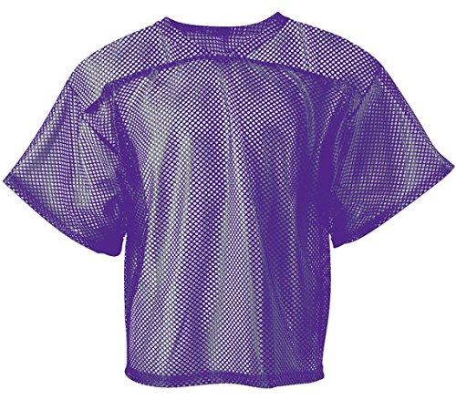 A4 Youth All Porthole Practice Jersey, Purple, Medium