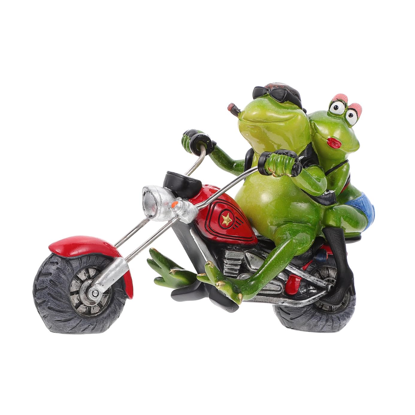 Figurine grenouille de jardin en résine, le cadeau idéal pour crémaillère