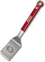 Vista 1 de YouTheFan NFL - Espátula para barbacoa de acero inoxidable con abrebotellas