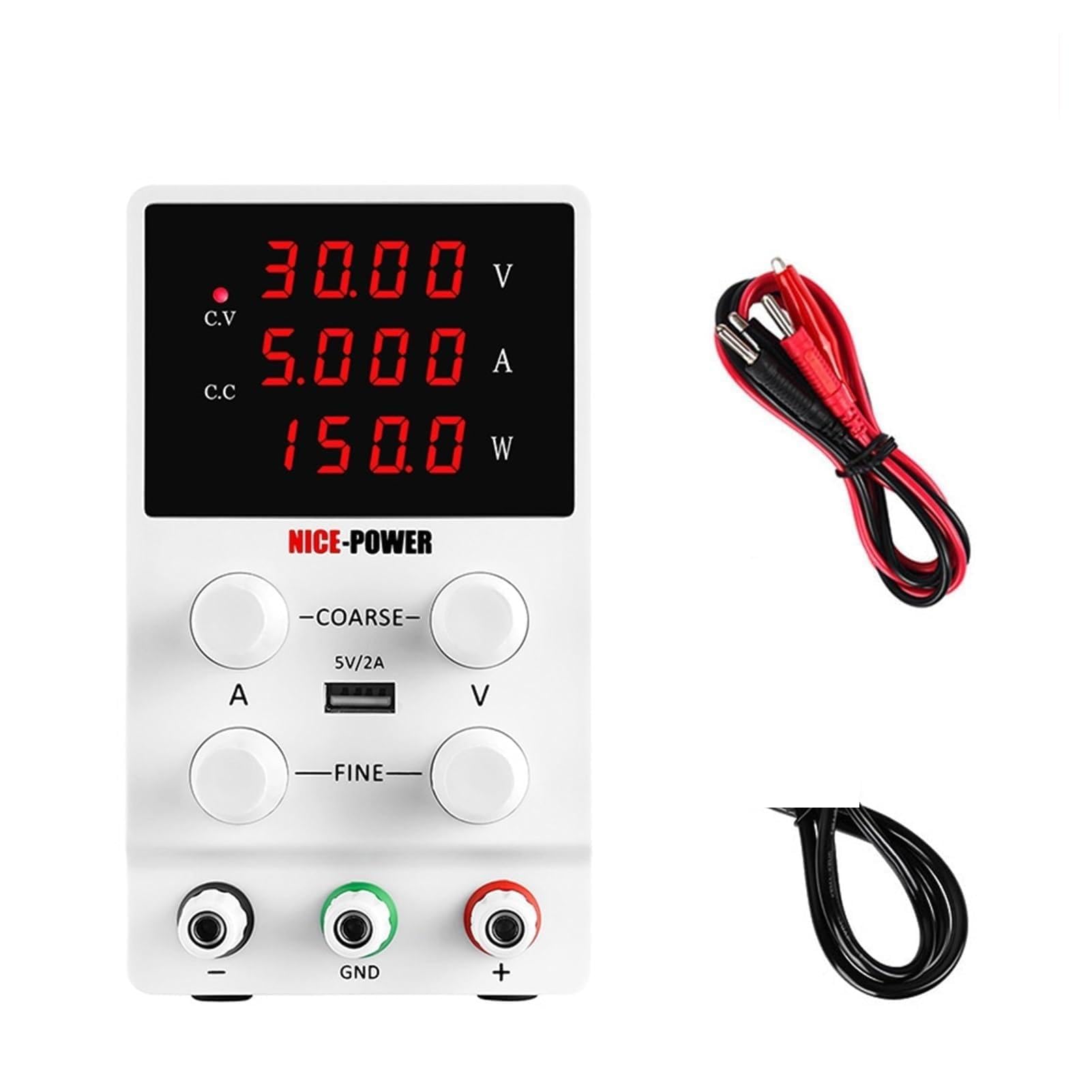 Alimentation CC laboratoire réglable SPS305 de 0 à 30V et 5A