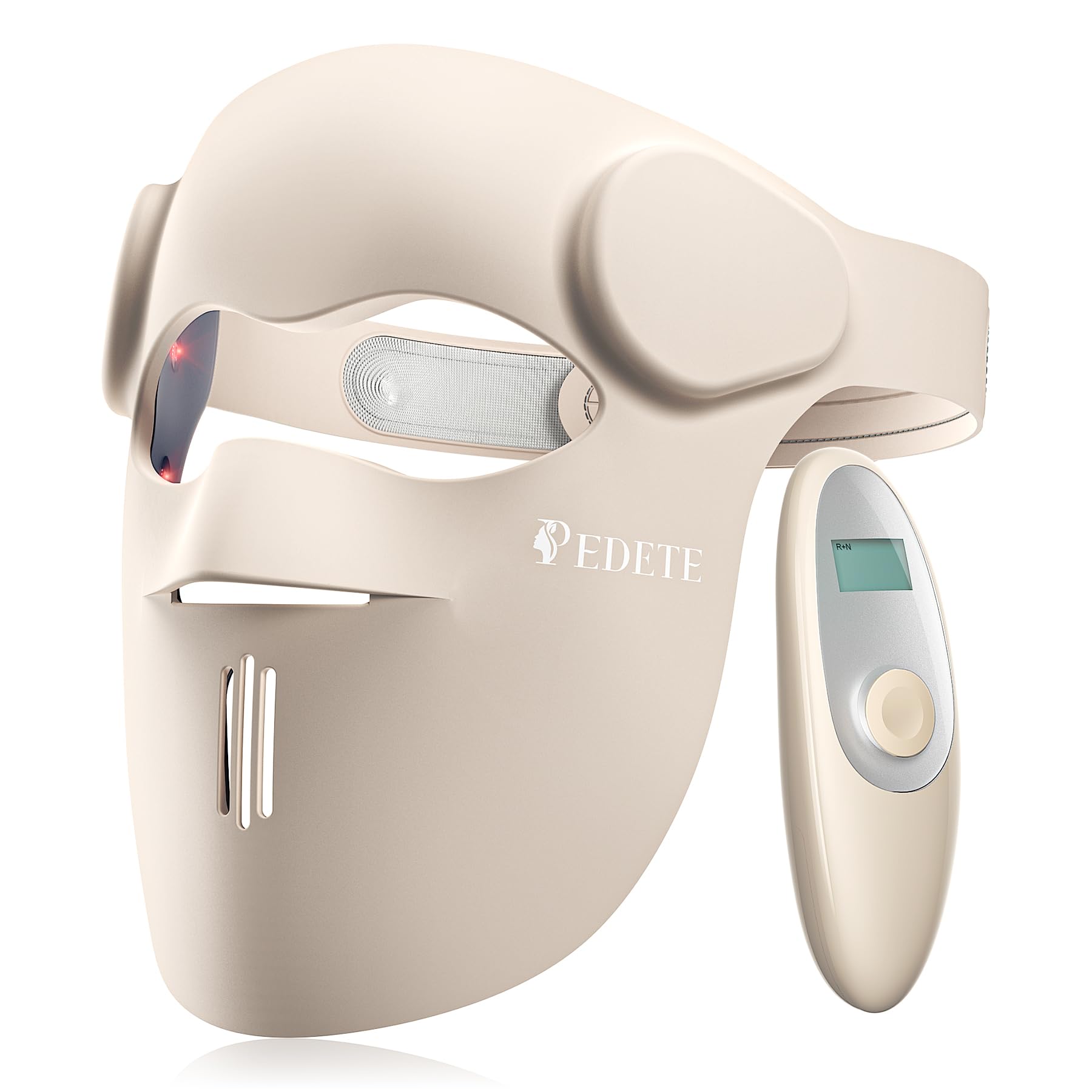 Led Face Mask Light Therapy, 9 Modes Wireless Red Light Therapy for Face, 850nm Infrared & Red Light Masks, 3D Facial Fit, 2500mAh Rechargeable, Led Light Therapy Skin Care At Home (480 LEDs)